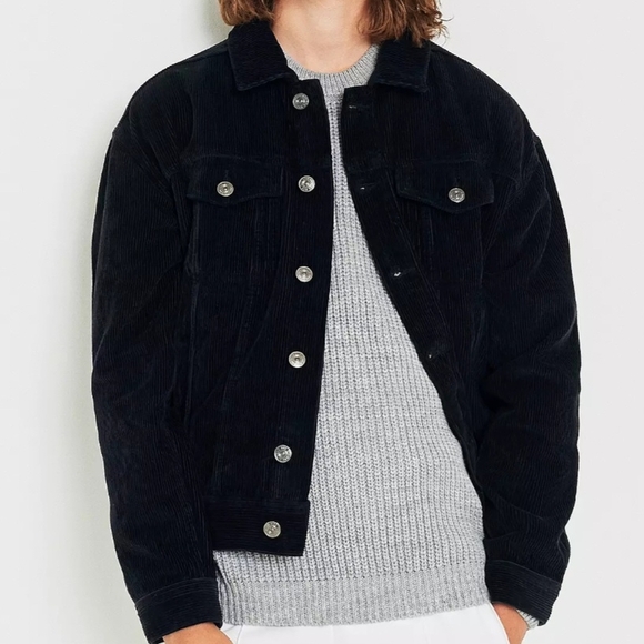 BDG Other - Men's Urban Outfitters BDG Black Corduroy Trucker Jacket